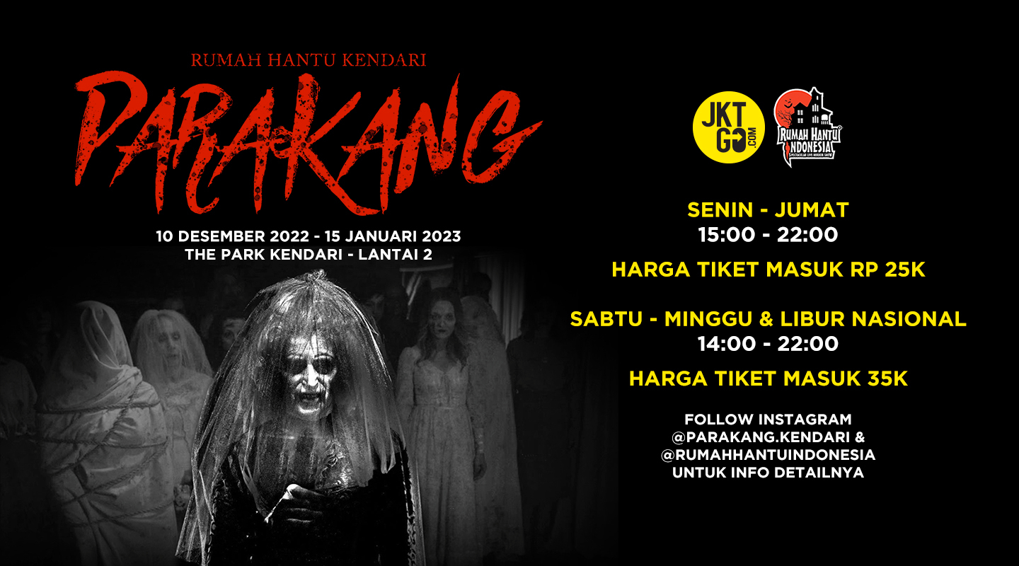 Beli Tiket Rumah Hantu Kendari Parakang Promo Januari 2023