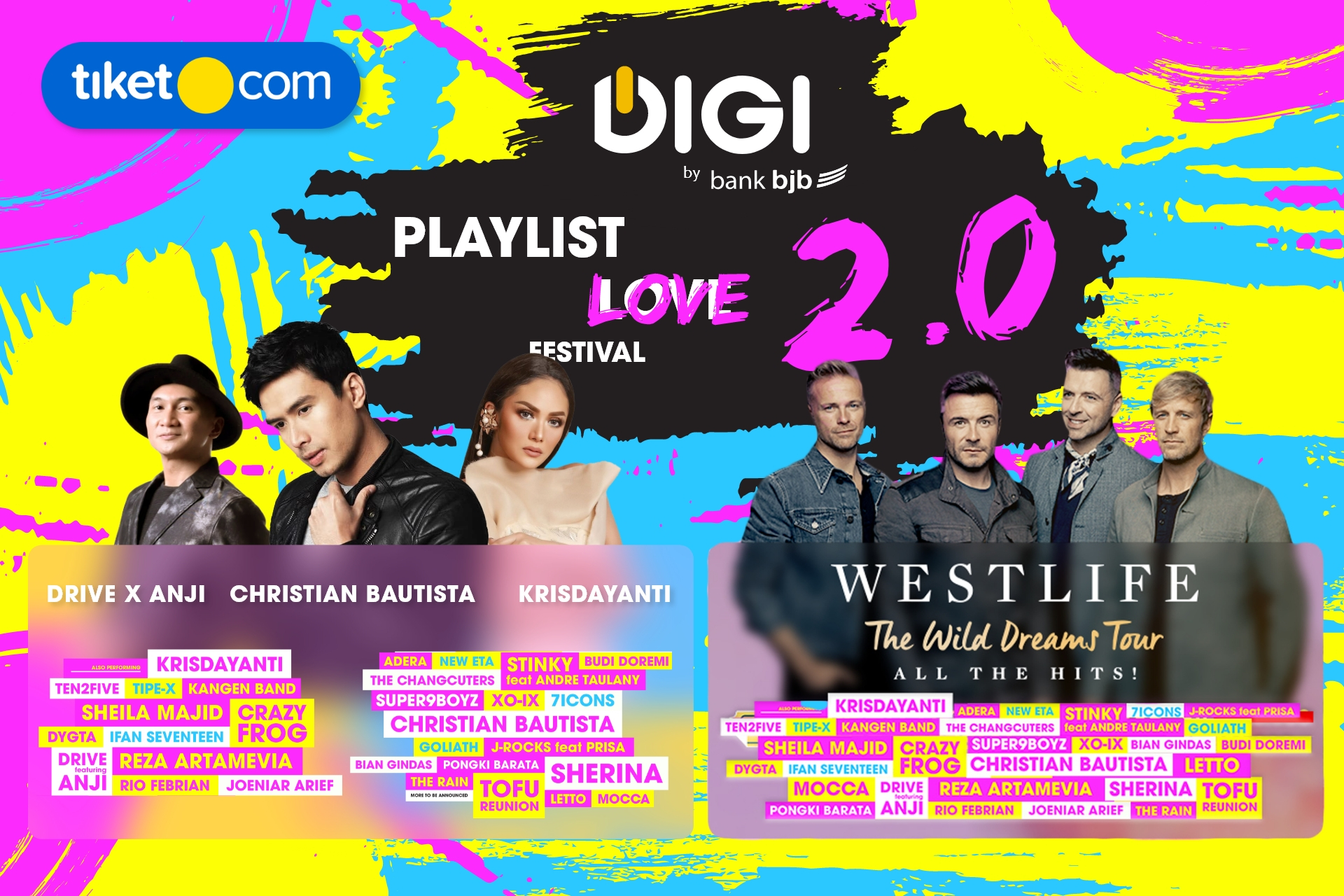 Tiket DIGI Playlist Love Festival 2023 Harga Promo