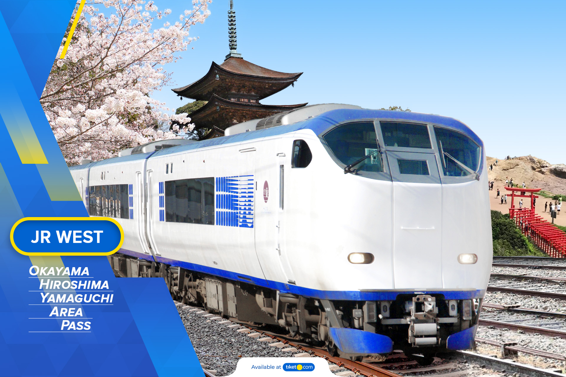 JR West - Okayama Hiroshima Yamaguchi Area Pass 6DiAn2ty-backdrop