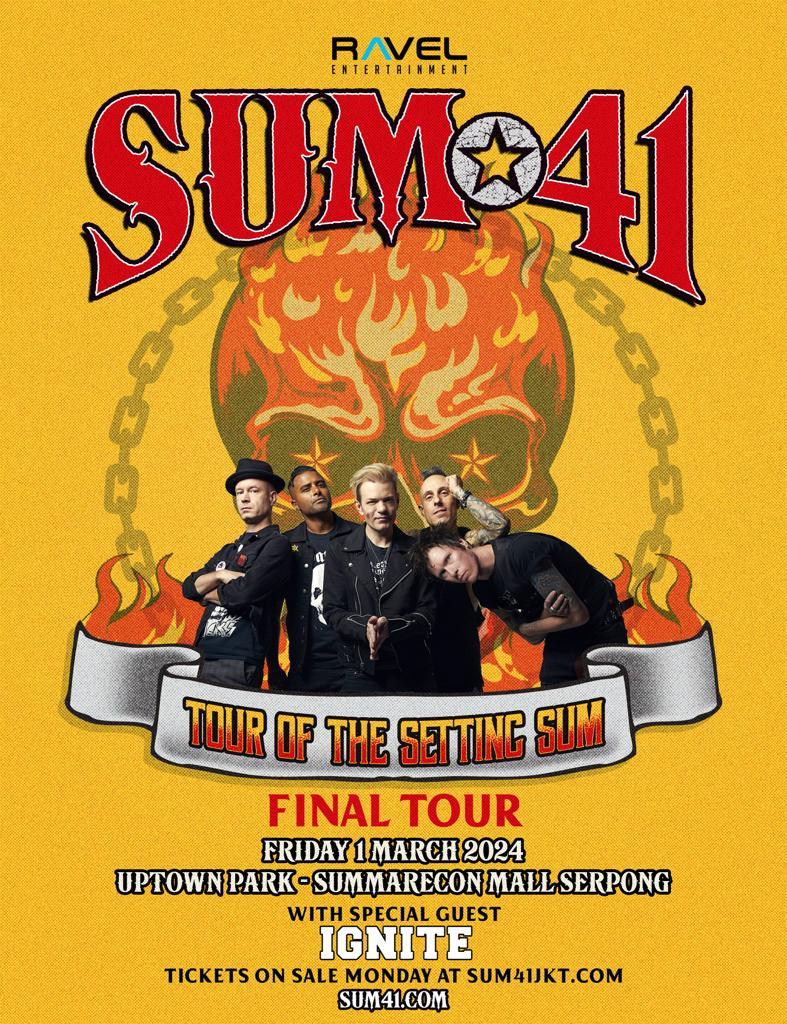 sum 41 tour indonesia