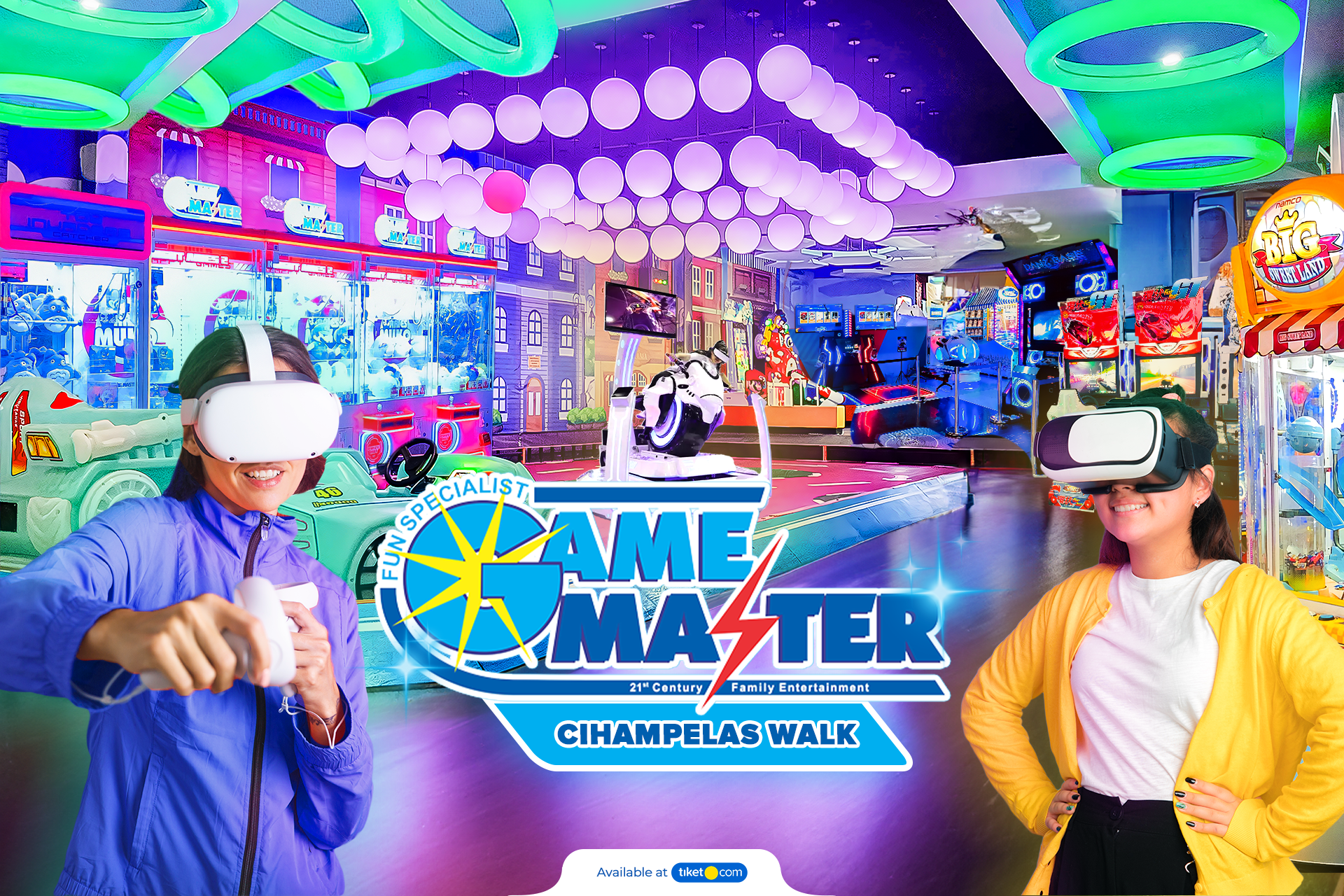 Get Ticket Game Master Cihampelas Walk Promo Prices - tiket.com