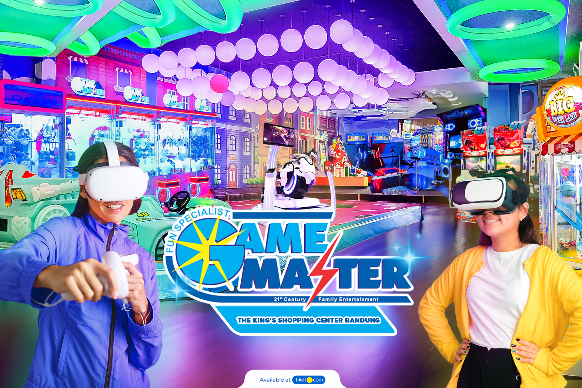 Game Master The King's Shopping Center Bandung M4Q3JFj1-backdrop