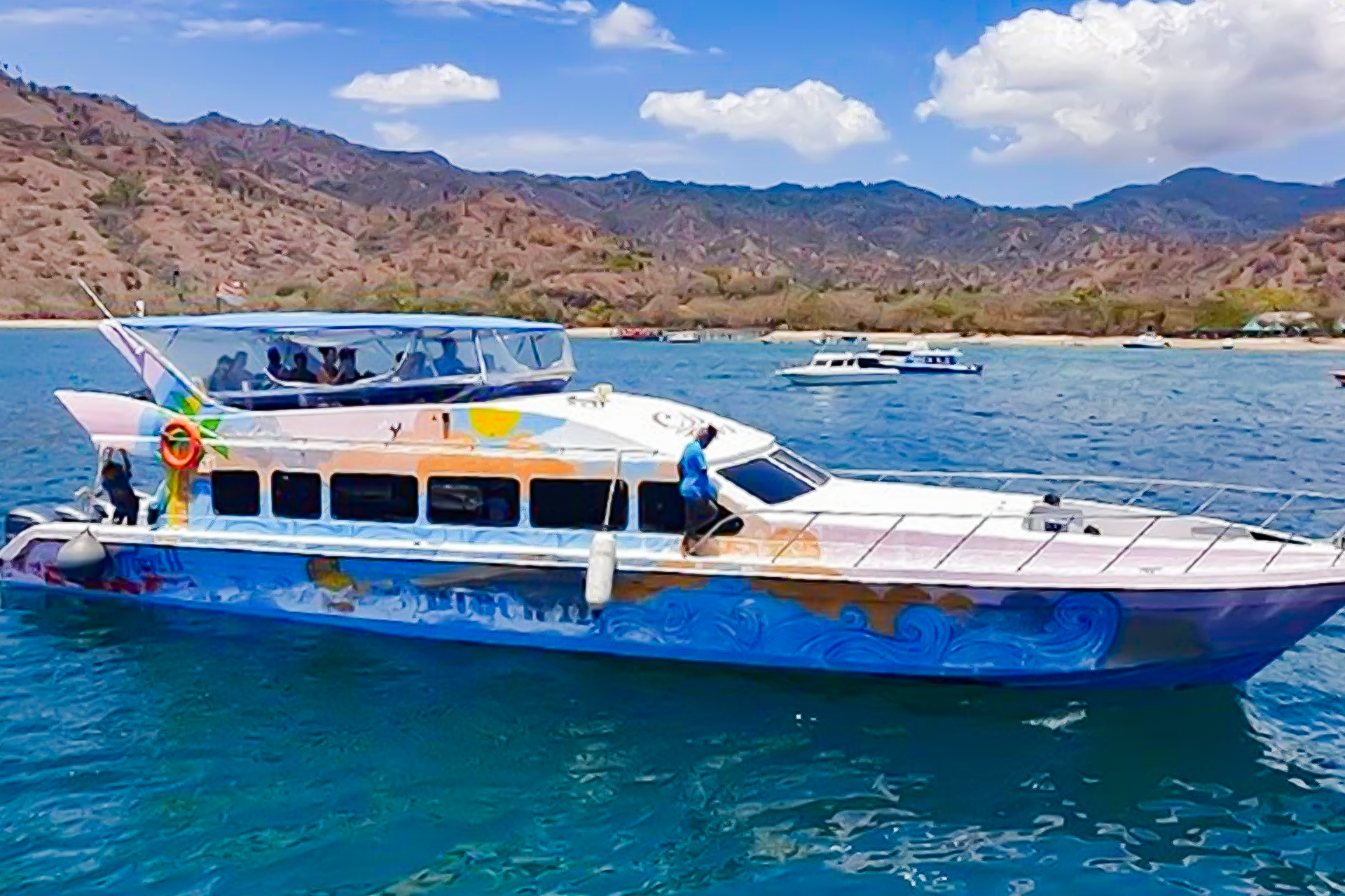 1- day Komodo island Tour hopping around by Speed Boat Harga Promo Terbaru