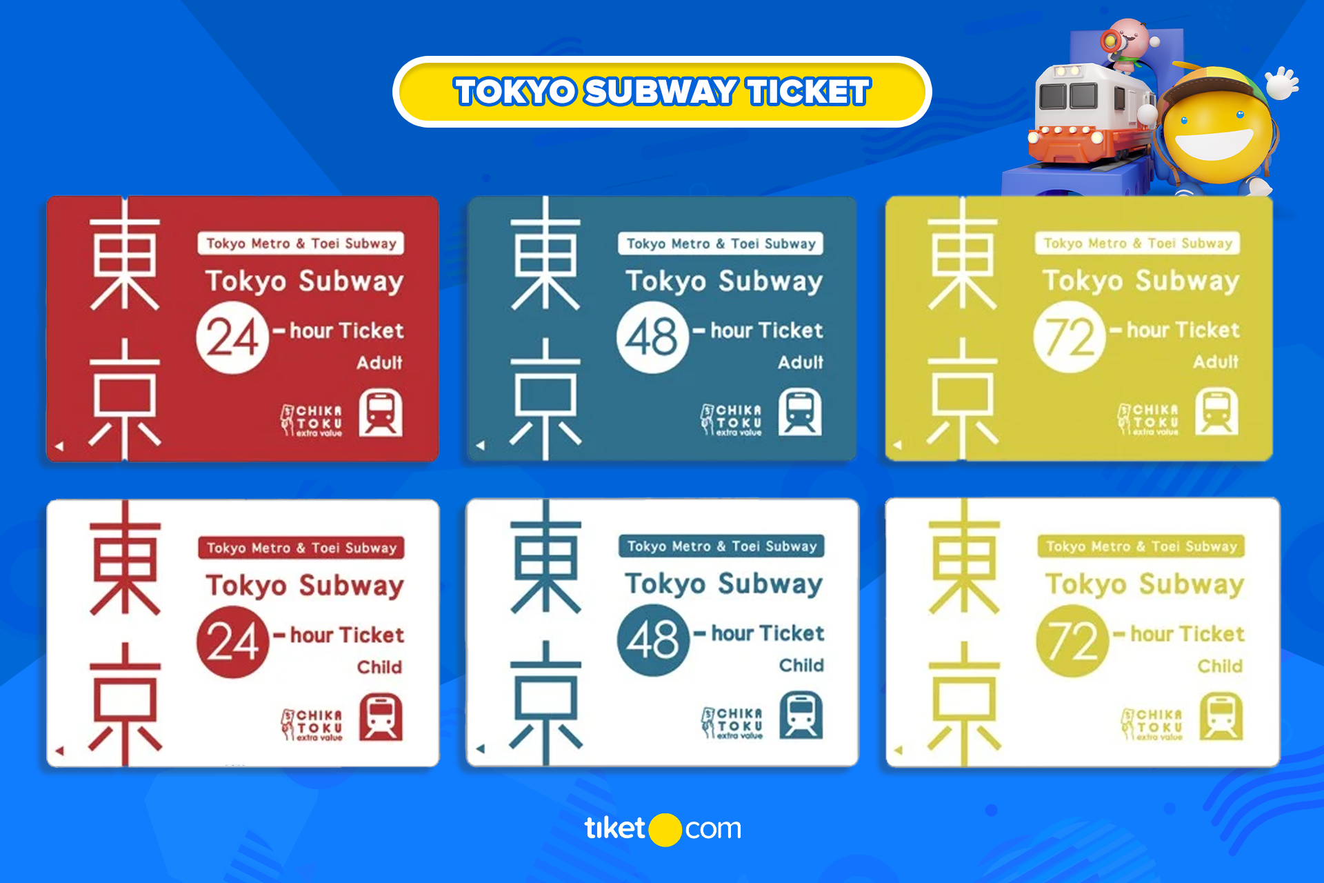 Tokyo Subway 50% Off Package Price