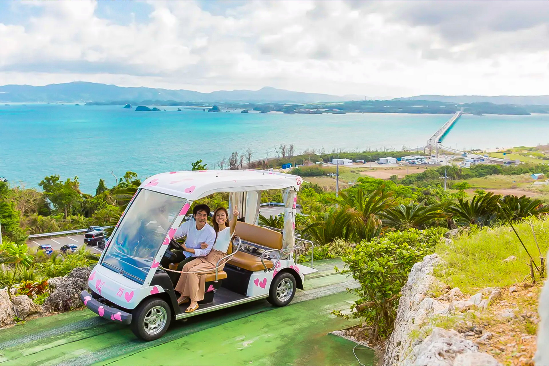 Kouri Ocean Tower Observation Deck Ticket in Okinawa HAp40xFD