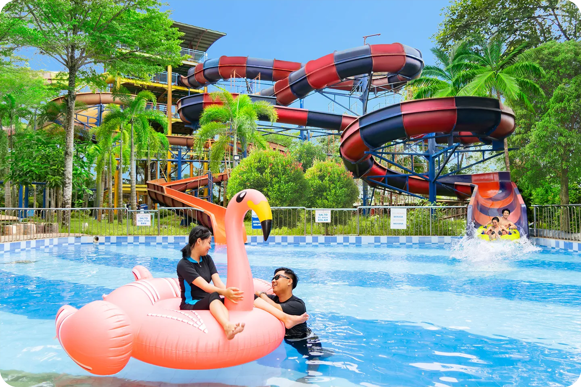 Opi Water Fun Palembang Limited Quota Entrance Ticket Promo