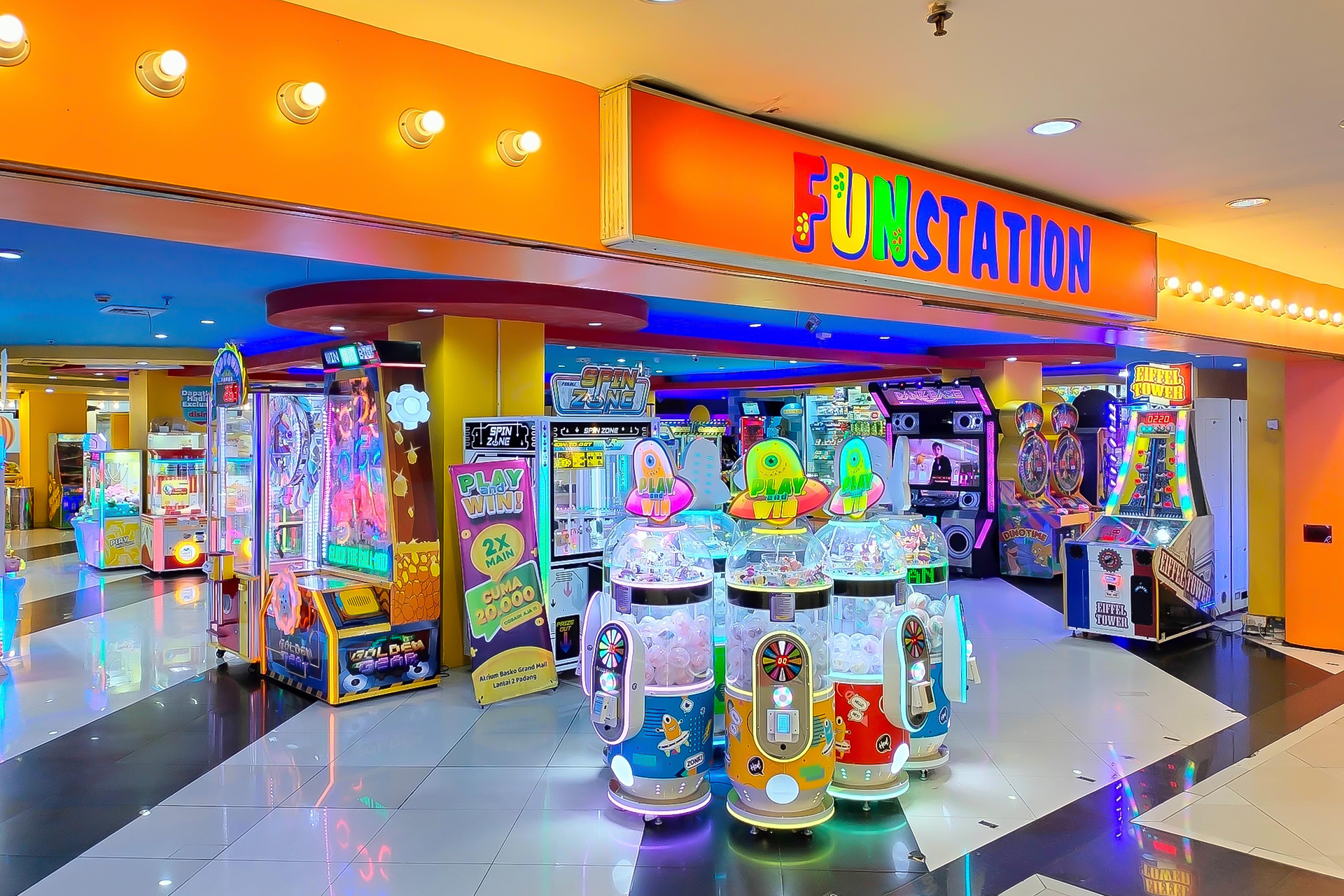 Funstation Basko Grand Mall Padang ZaUrZfYX