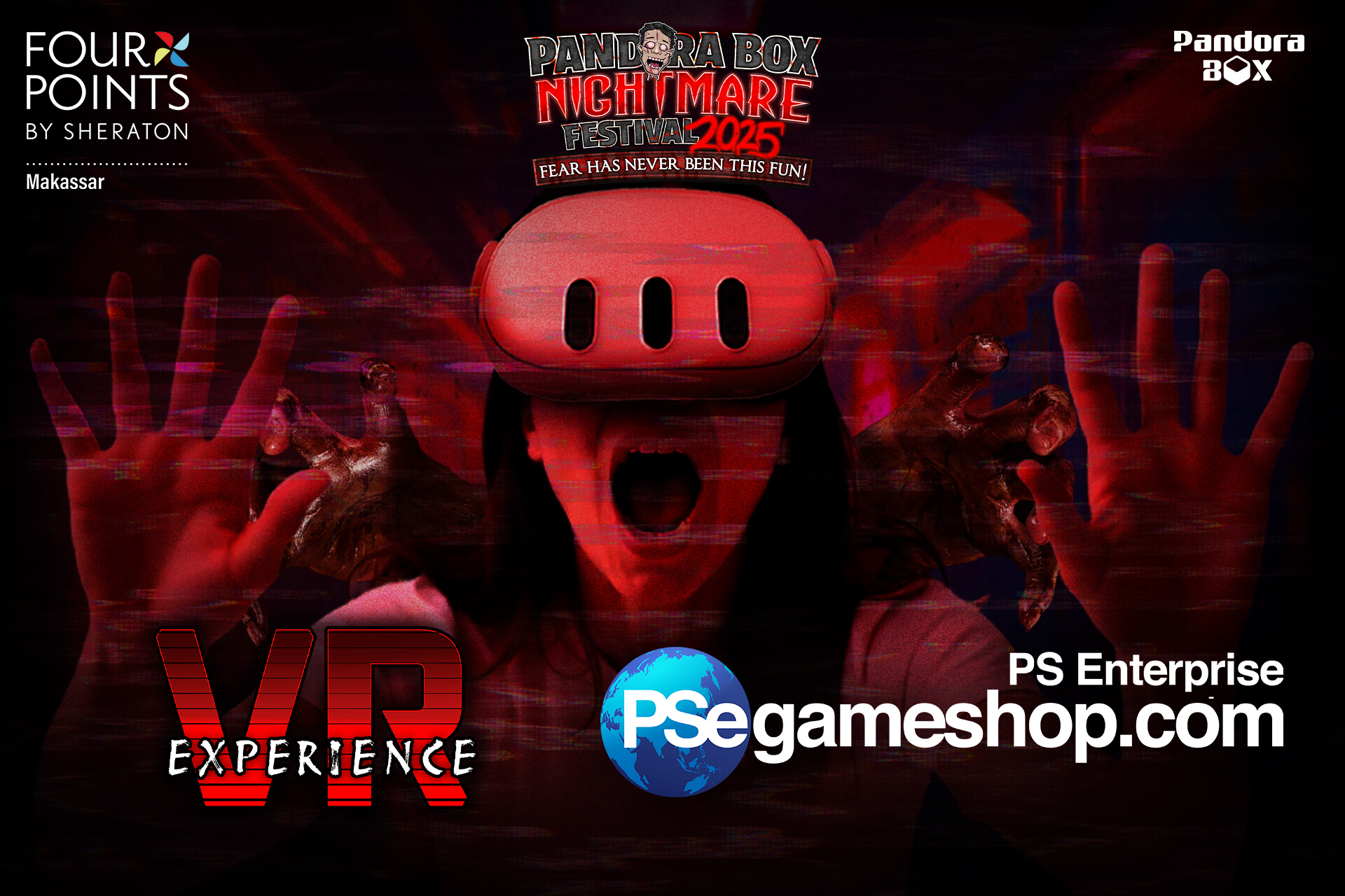 Pandora Box Nightmare Festival 2025 Makassar 50% Off Entry Ticket