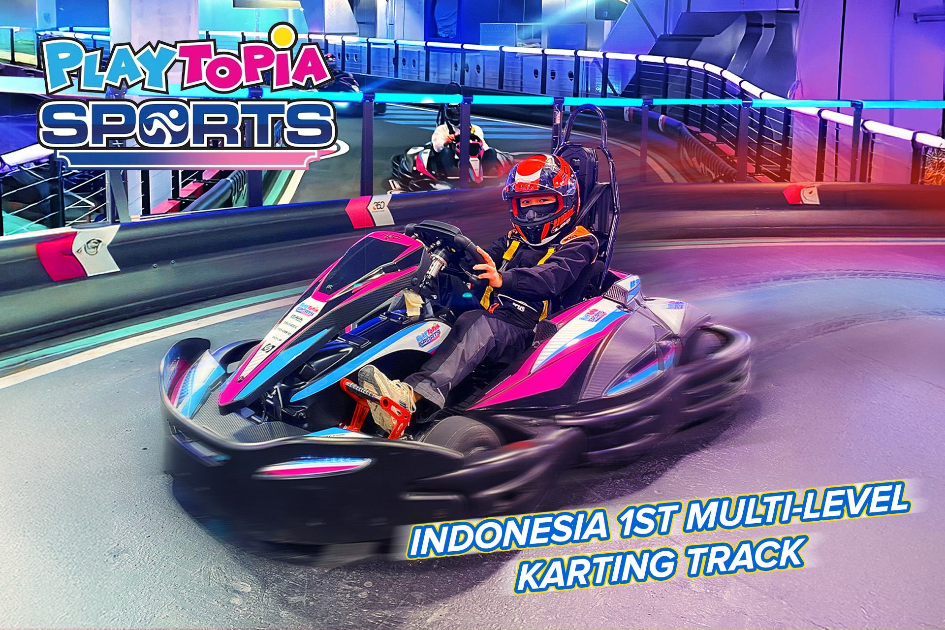 Playtopia Sports Gokart Lippo Mall Puri - tiket.com Exclusive 3bv36ghE-backdrop