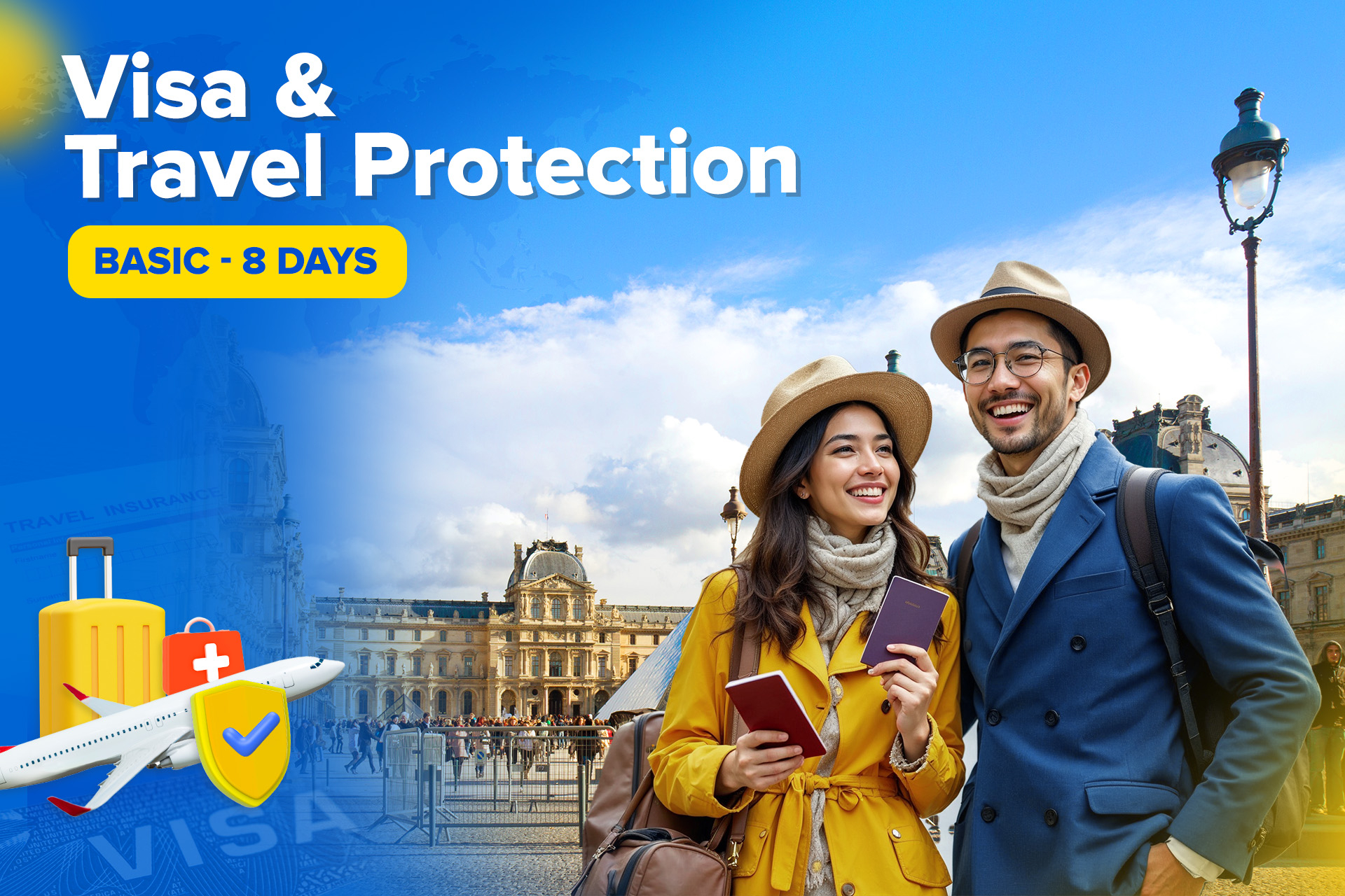 Visa & Travel Protection Basic - 8 days Rn27iG1N-backdrop