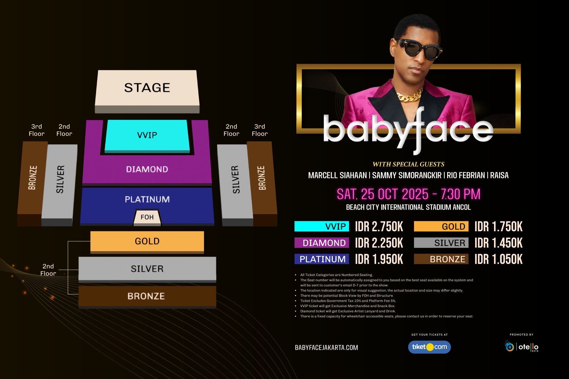 Babyface Live in Jakarta 2025 3U3HZ8MH-backdrop