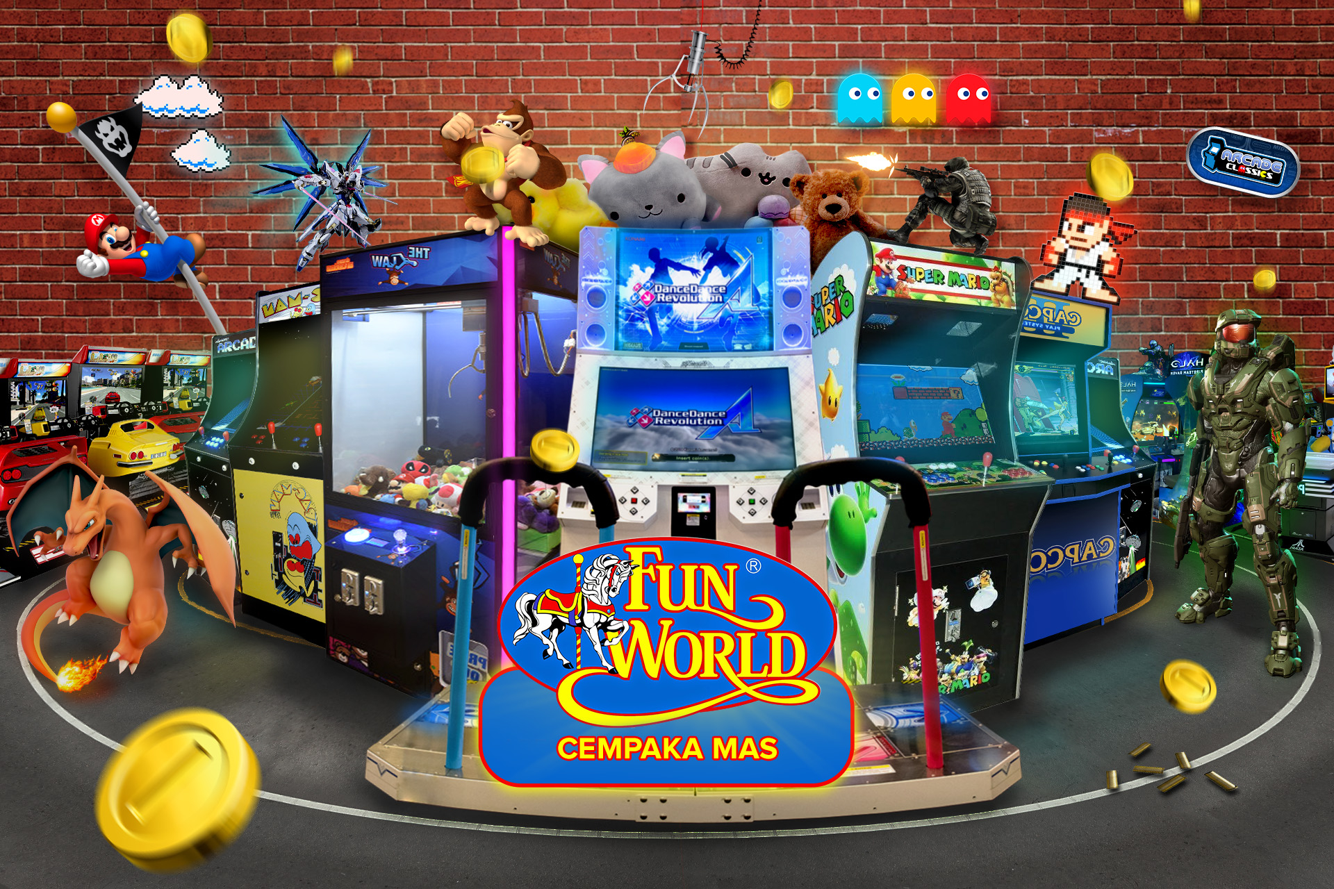 Checkpoint Fun World Tiket Funworld Cempaka Mas Harga Promo - tiket.com