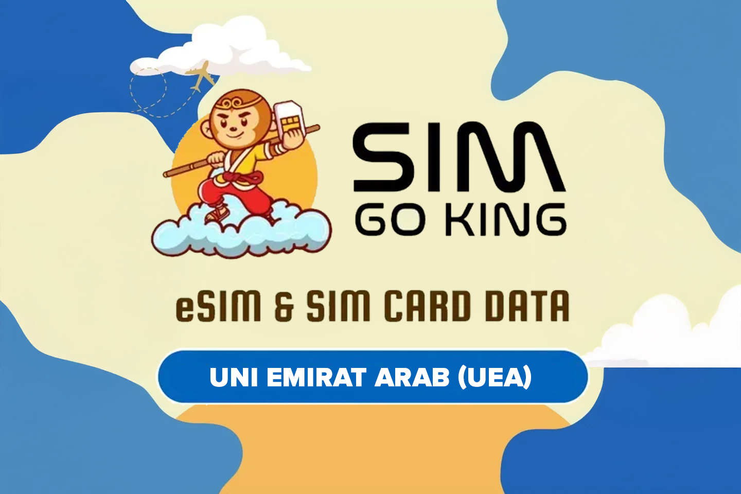 Tiket eSIM Uni Emirat Arab (UEA) by Sim Go King Harga Promo - tiket.com