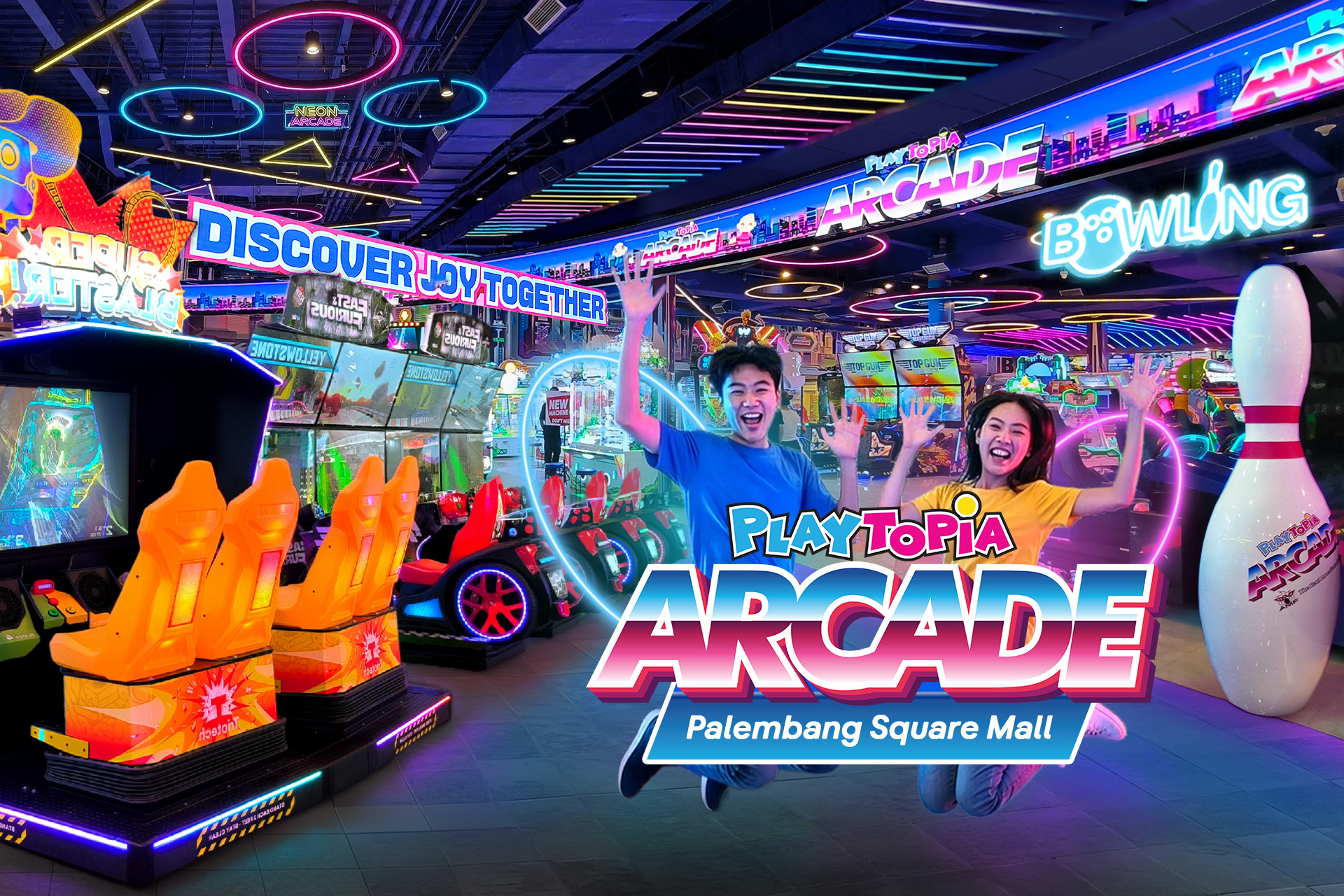 Tiket Playtopia Arcade Palembang Square Mall Harga Promo - tiket.com
