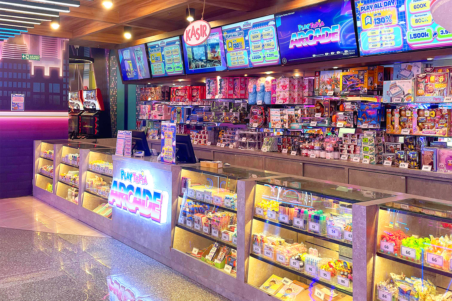 Tiket Playtopia Arcade Palembang Square Mall Harga Promo - tiket.com