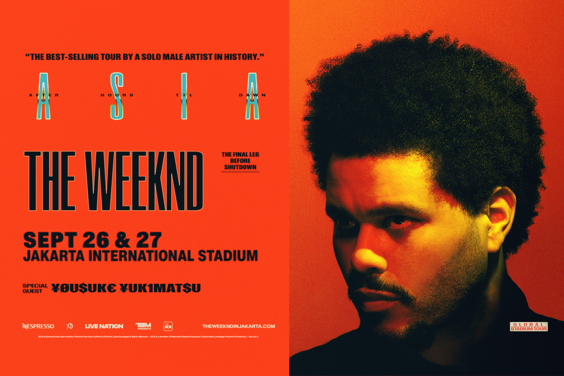 Tiket The Weeknd After Hours Til Dawn Tour - General On-Sale Day 1