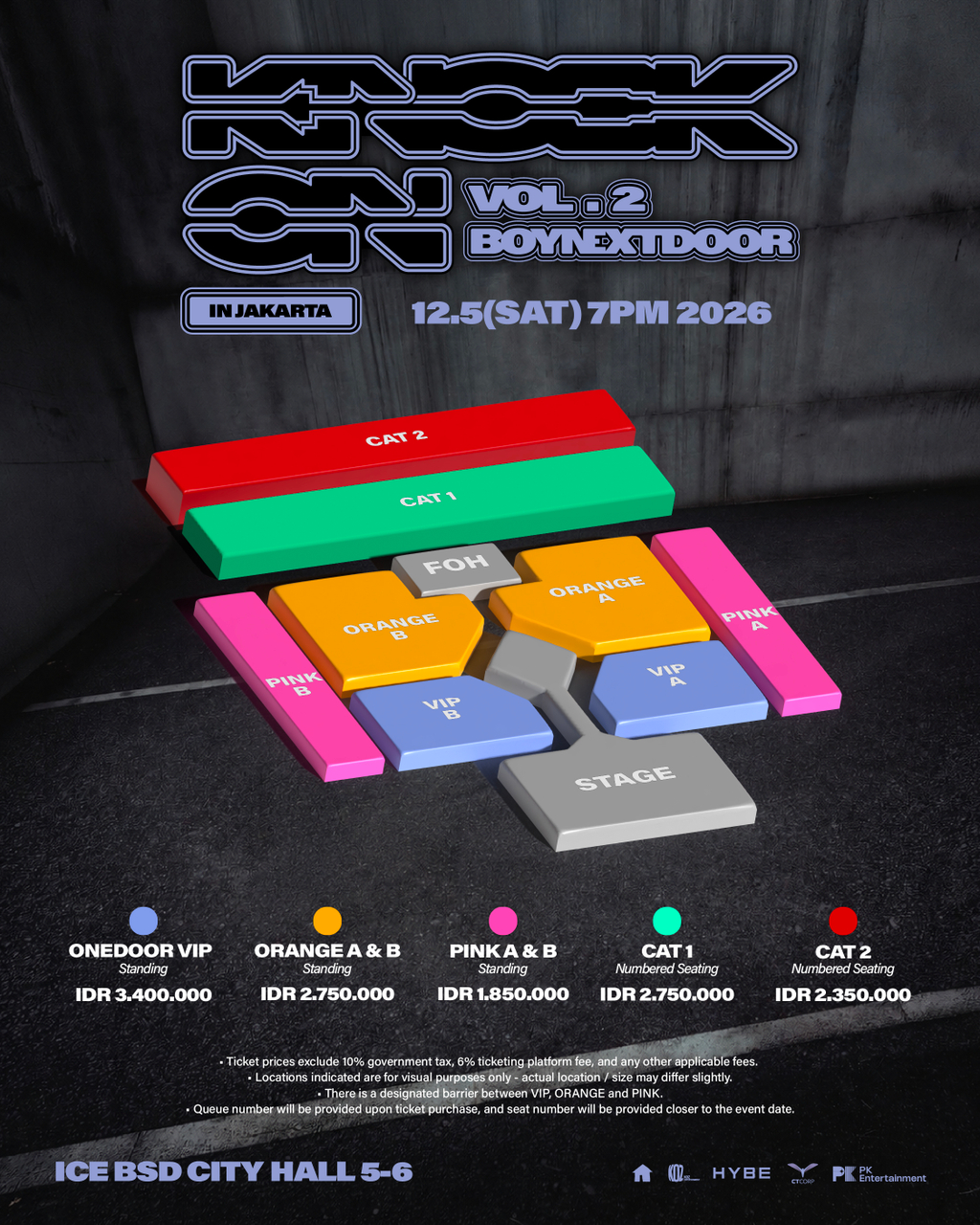 Tiket BOYNEXTDOOR TOUR 'KNOCK ON Vol.2' IN JAKARTA - GENERAL ON-SALE ...