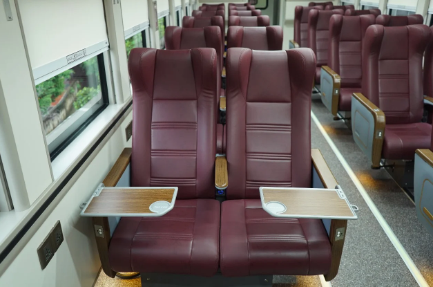 Types of Executive Train Seats