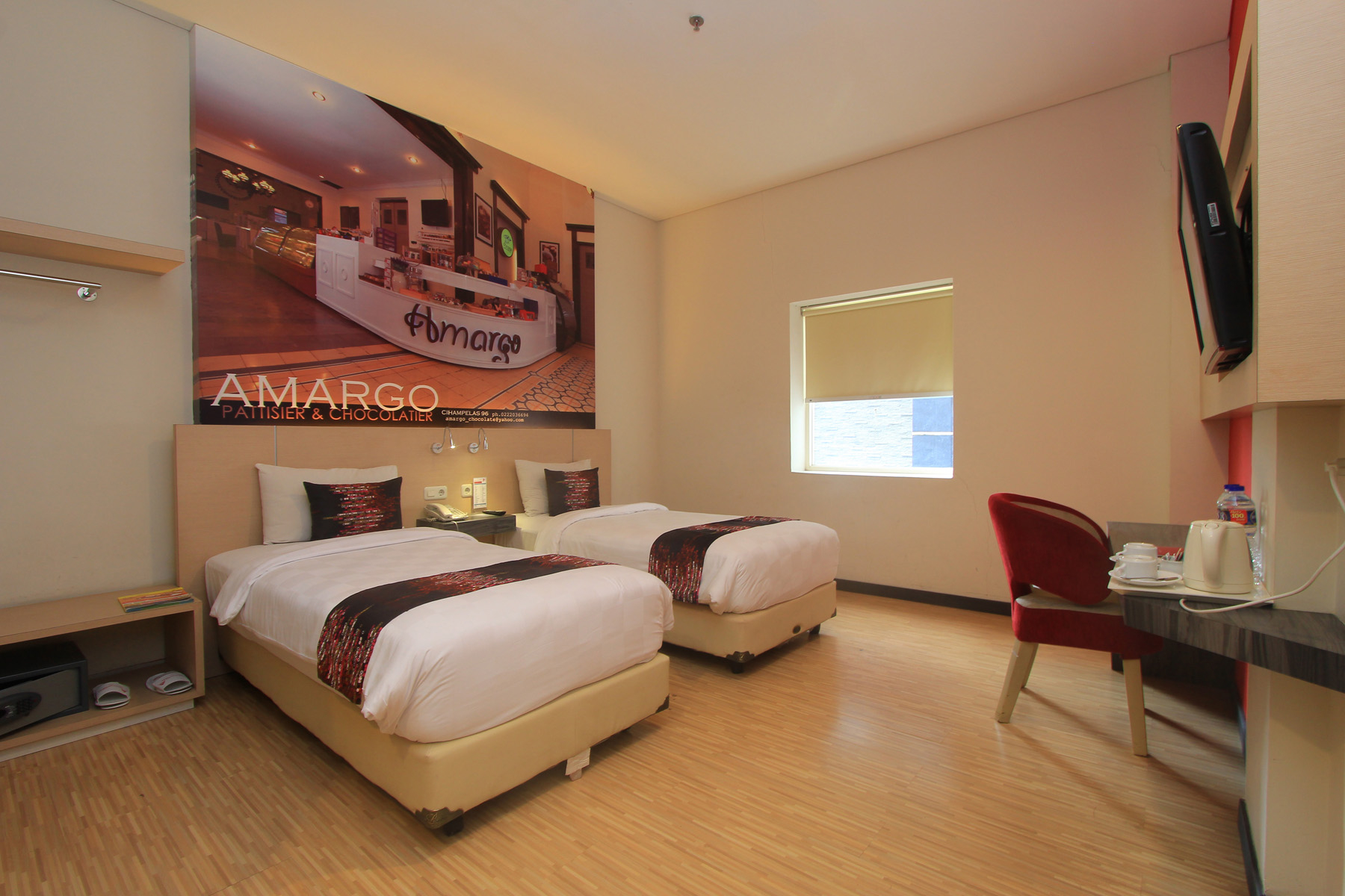Kamar Deluks Twin - Pemandangan Kota