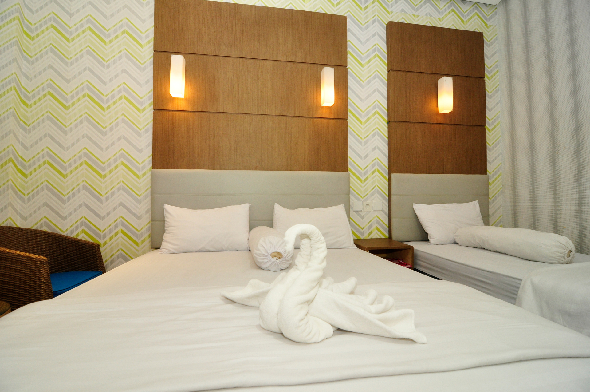 Kamar Keluarga Double atau Ranjang Lain