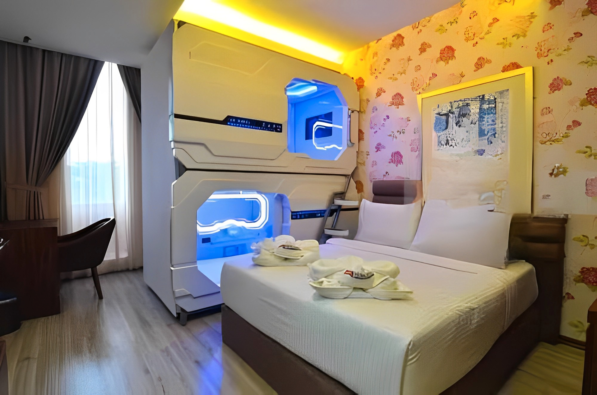 Bedroom 4, Hotel Zamsaham, Kulaijaya