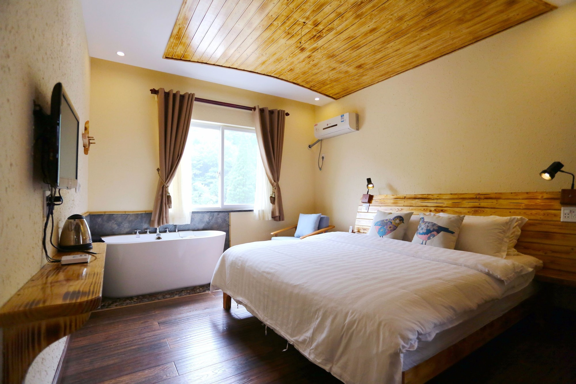 Bedroom, Moganshan Bamboo View Guesthouse, Huzhou