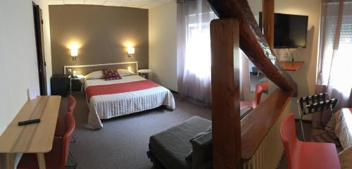 Bedroom 1, Hotel Du Nord, Meurthe-et-Moselle