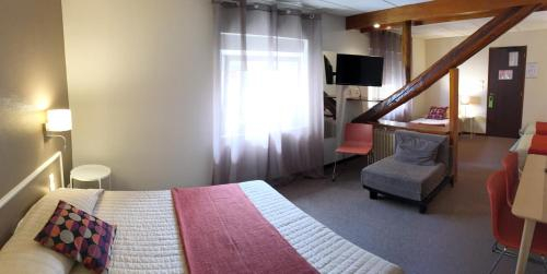 Bedroom 4, Hotel Du Nord, Meurthe-et-Moselle