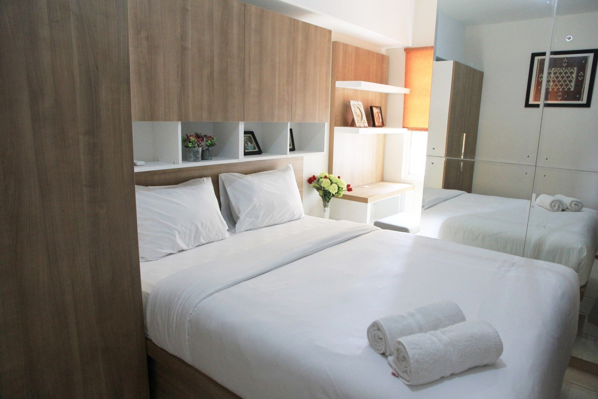 Bedroom, Comfortable The Springlake Summarecon Apartment, Bekasi