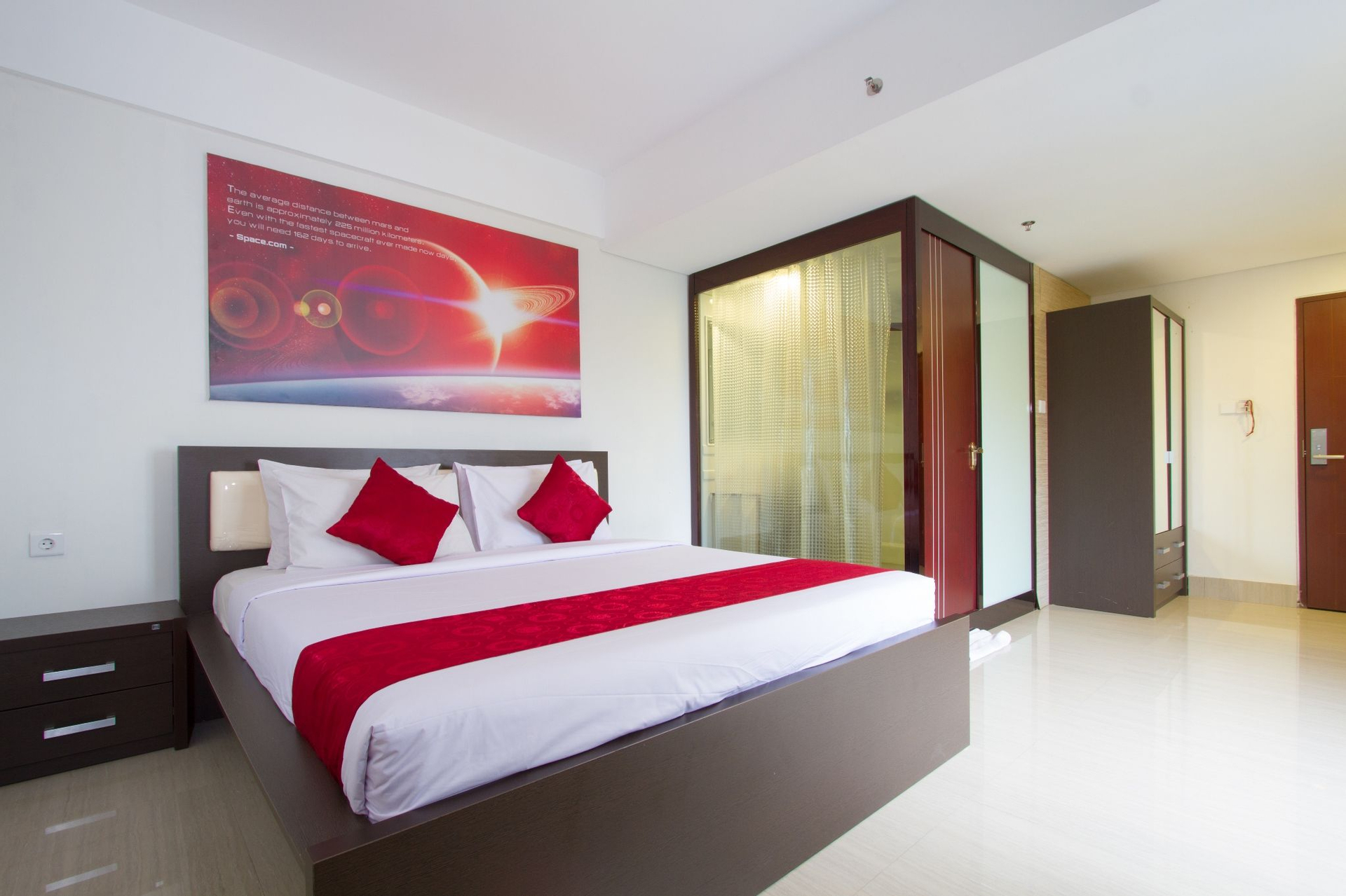 Bedroom 3, Mars City Hotel, Denpasar