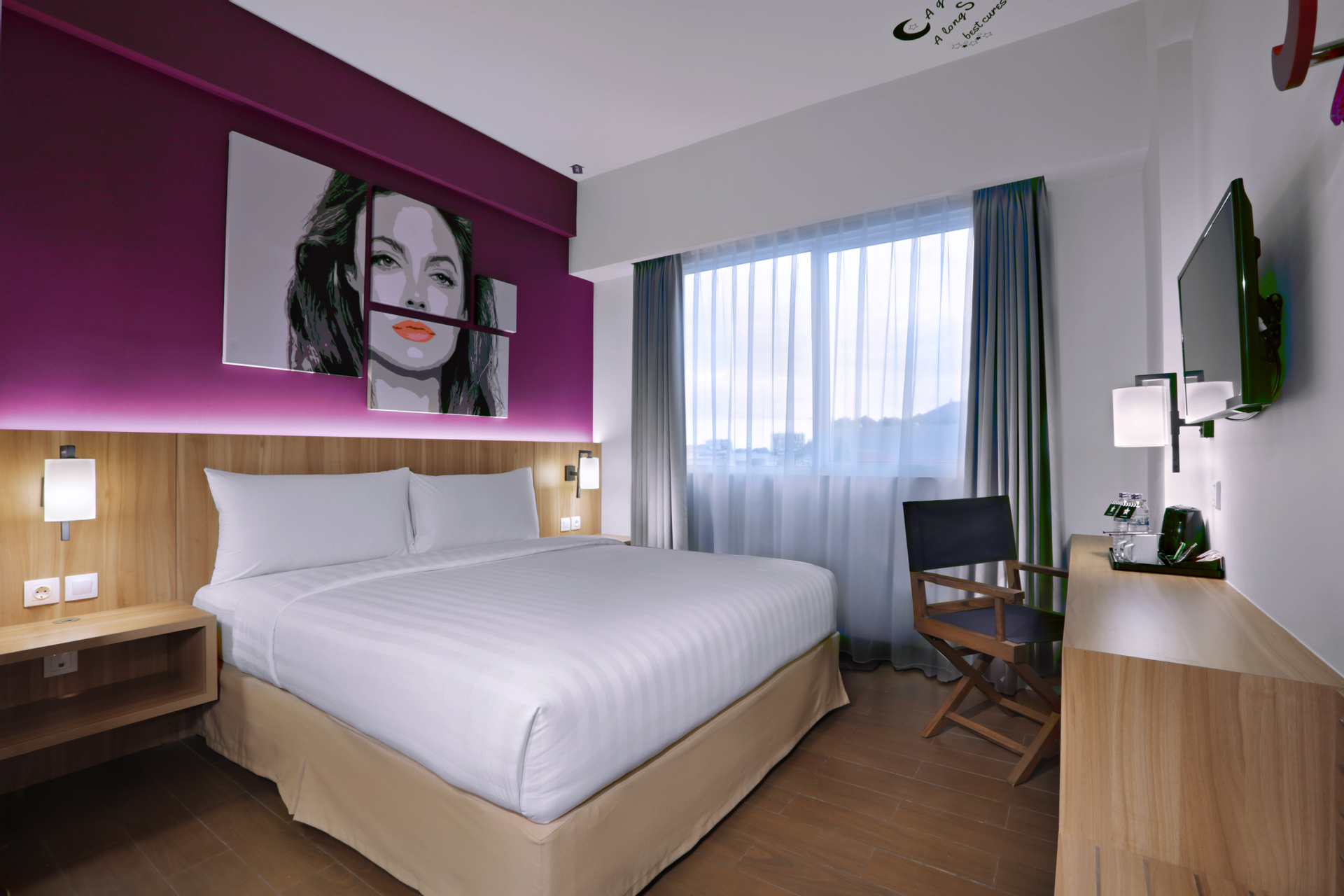 Bedroom 3, Fame Hotel Sunset Road Kuta, Badung