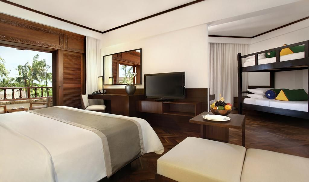 Kamar Keluarga Twin atau Ranjang Lain - Pemandangan Taman