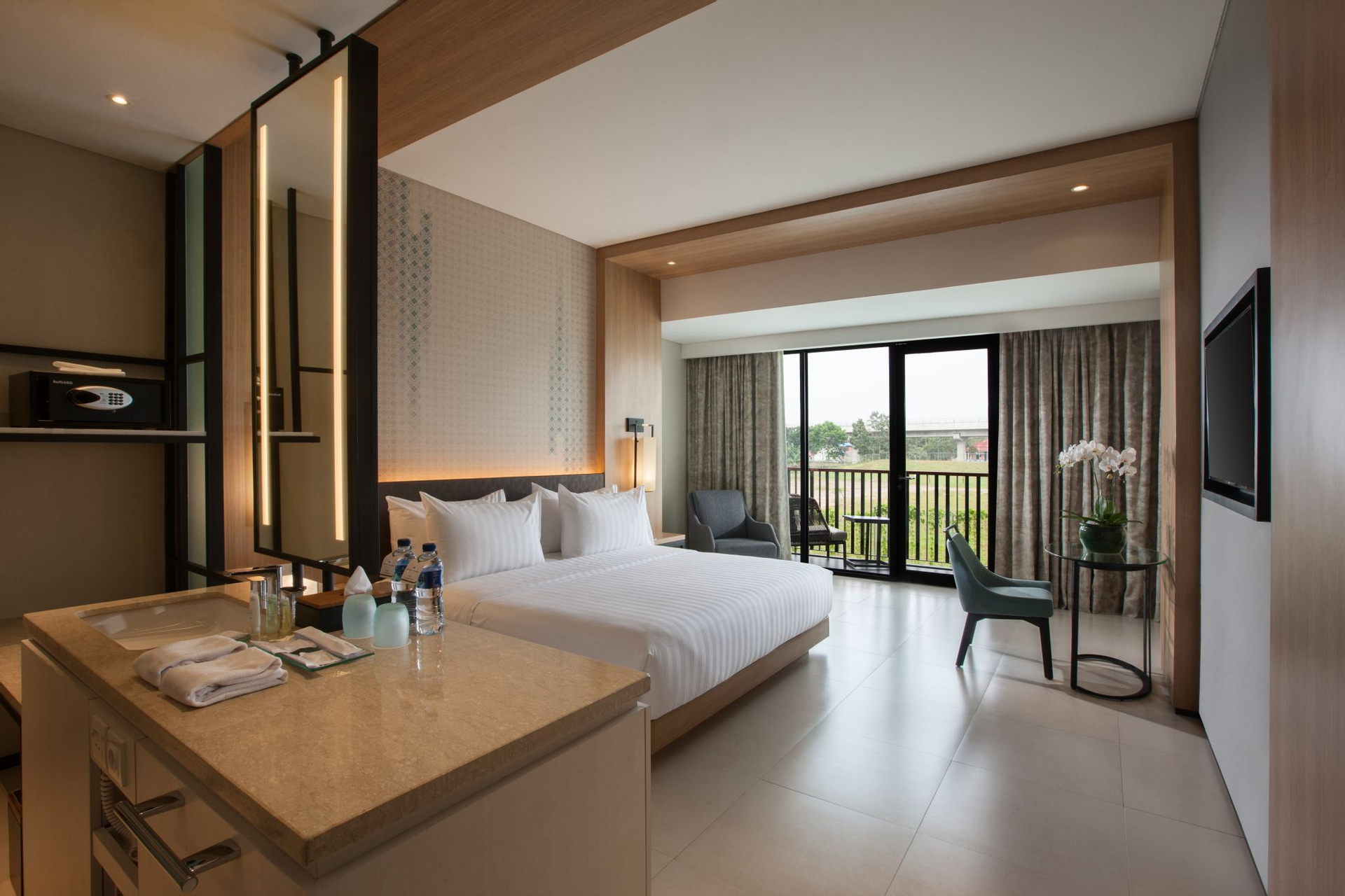 Kamar Deluks King - Pemandangan Taman