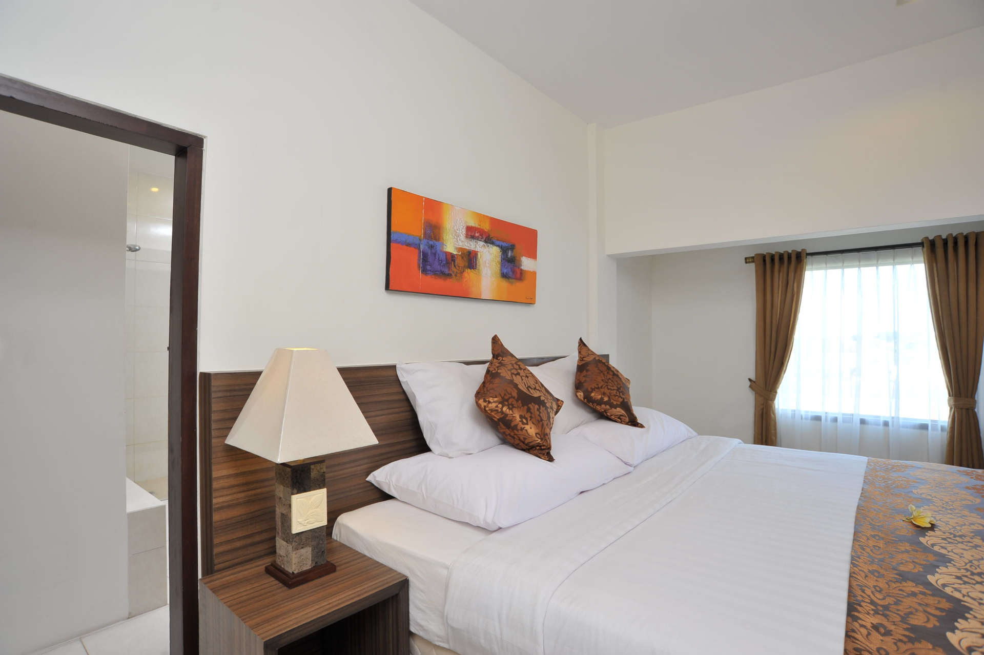 Suite Double - Pemandangan Taman