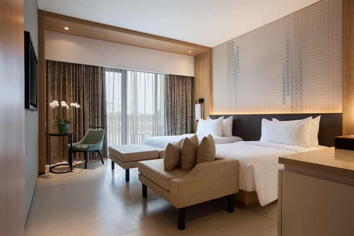 Kamar Deluks Twin - Pemandangan Sungai