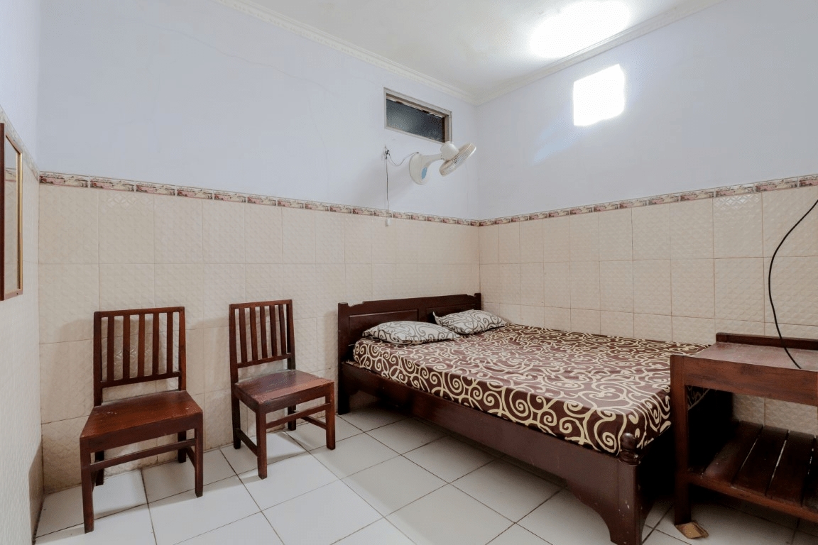 Kamar dengan Ranjang Double