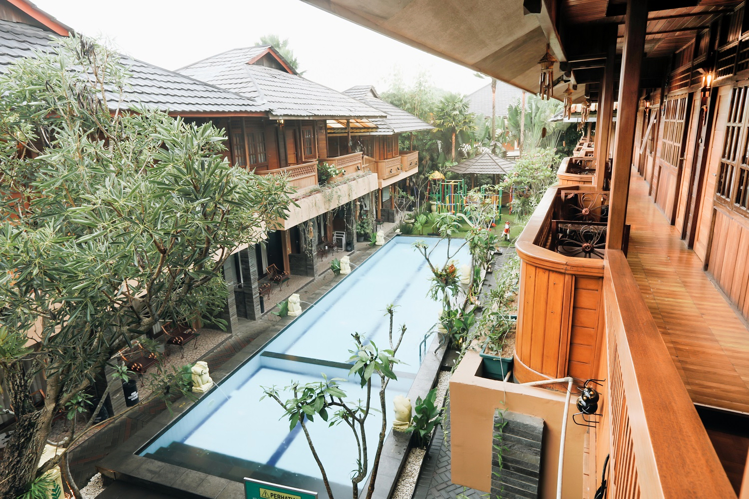 Kamar Standard Twin - Pemandangan Taman