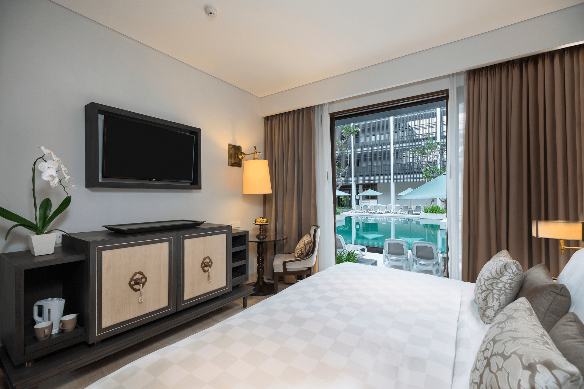 Kamar Deluks Twin atau Ranjang Lain