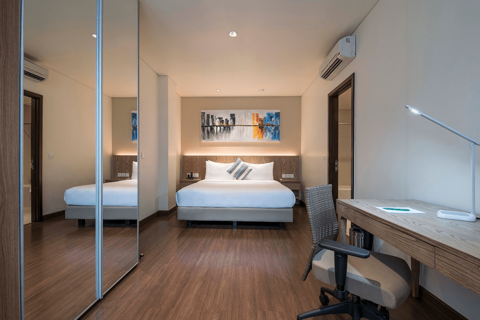 Aparthotel dengan 2 Kamar Tidur