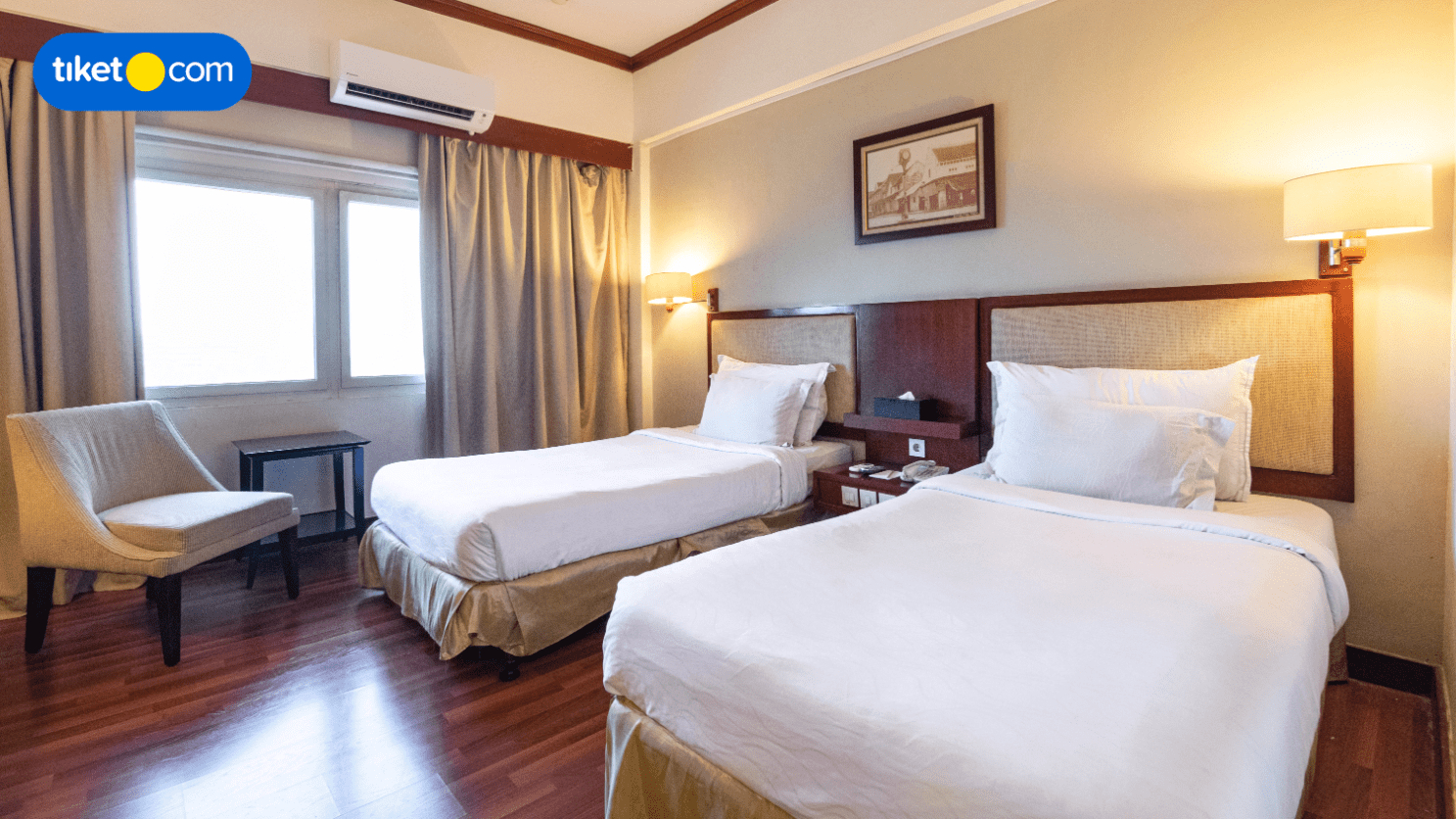 Kamar Deluks Twin - Pemandangan Kota
