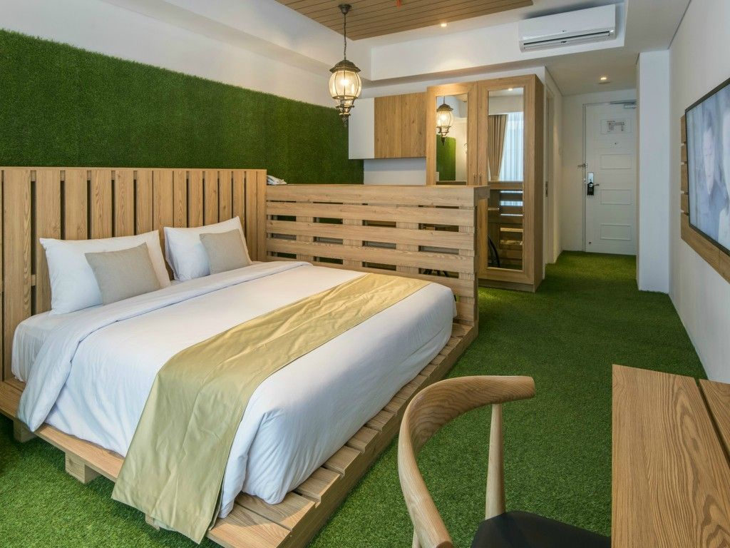 Bedroom 3, Yans House Thematic Hotel Kuta, Badung