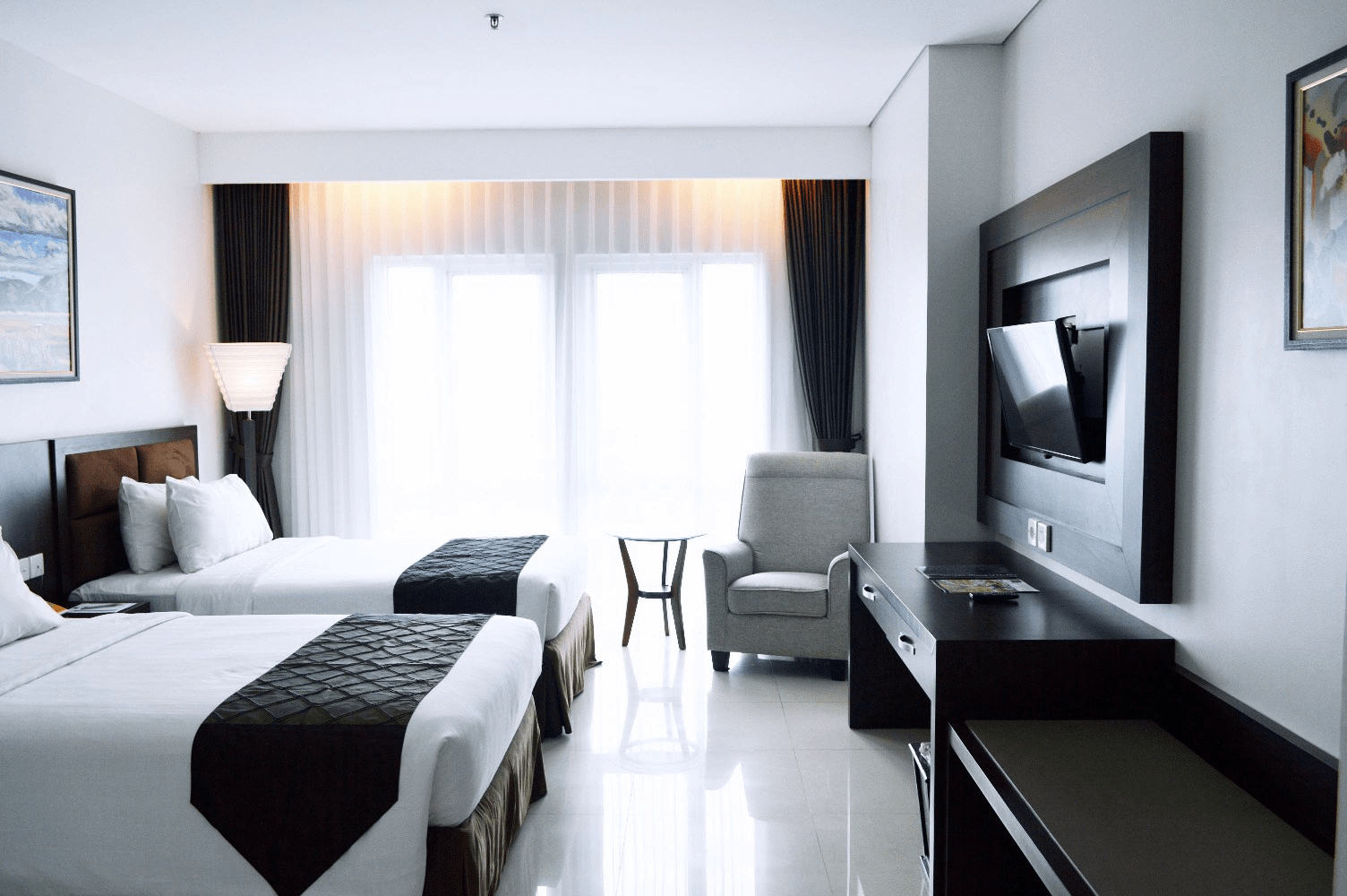 Kamar Deluks Twin - Pemandangan Kota