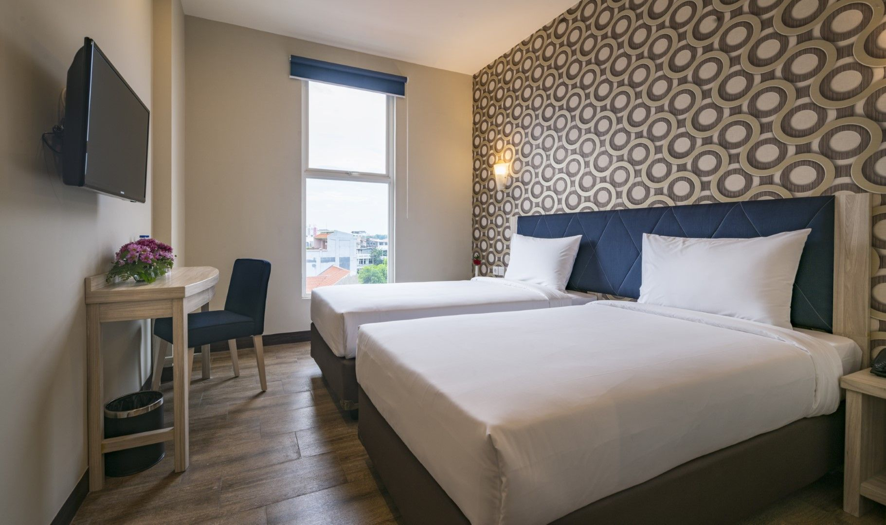 Kamar Deluks Twin - Pemandangan Kota