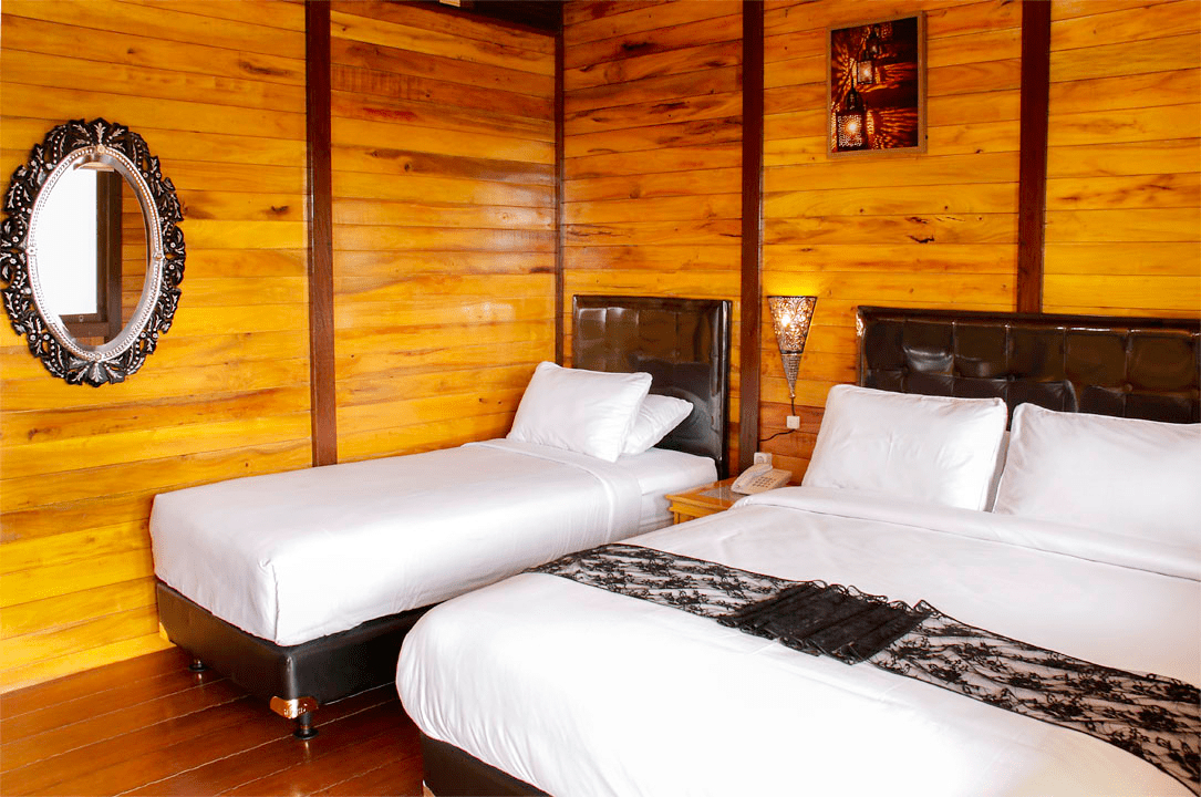 Kamar Keluarga Standar Queen atau Ranjang Lain