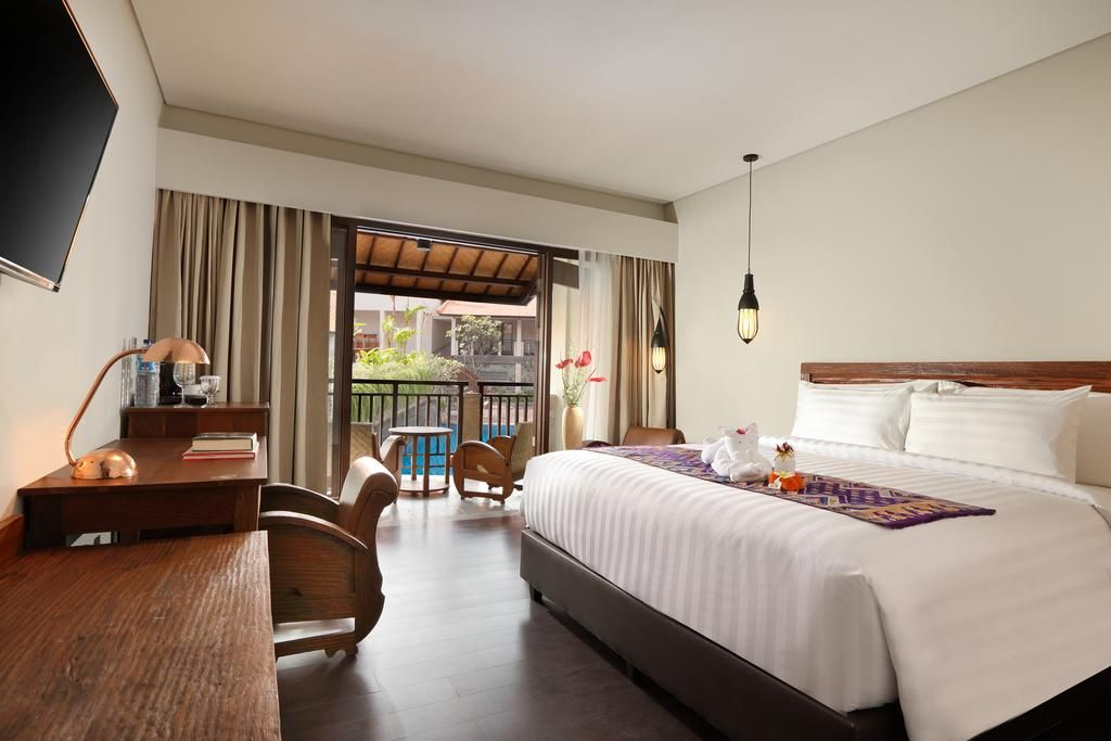 Kamar Deluks Double - Pemandangan Taman