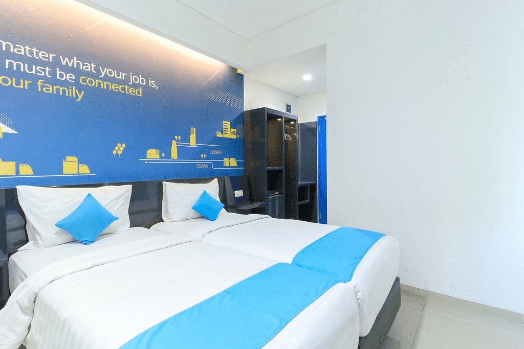 Bedroom 2, Hotel Berlian International, Surabaya