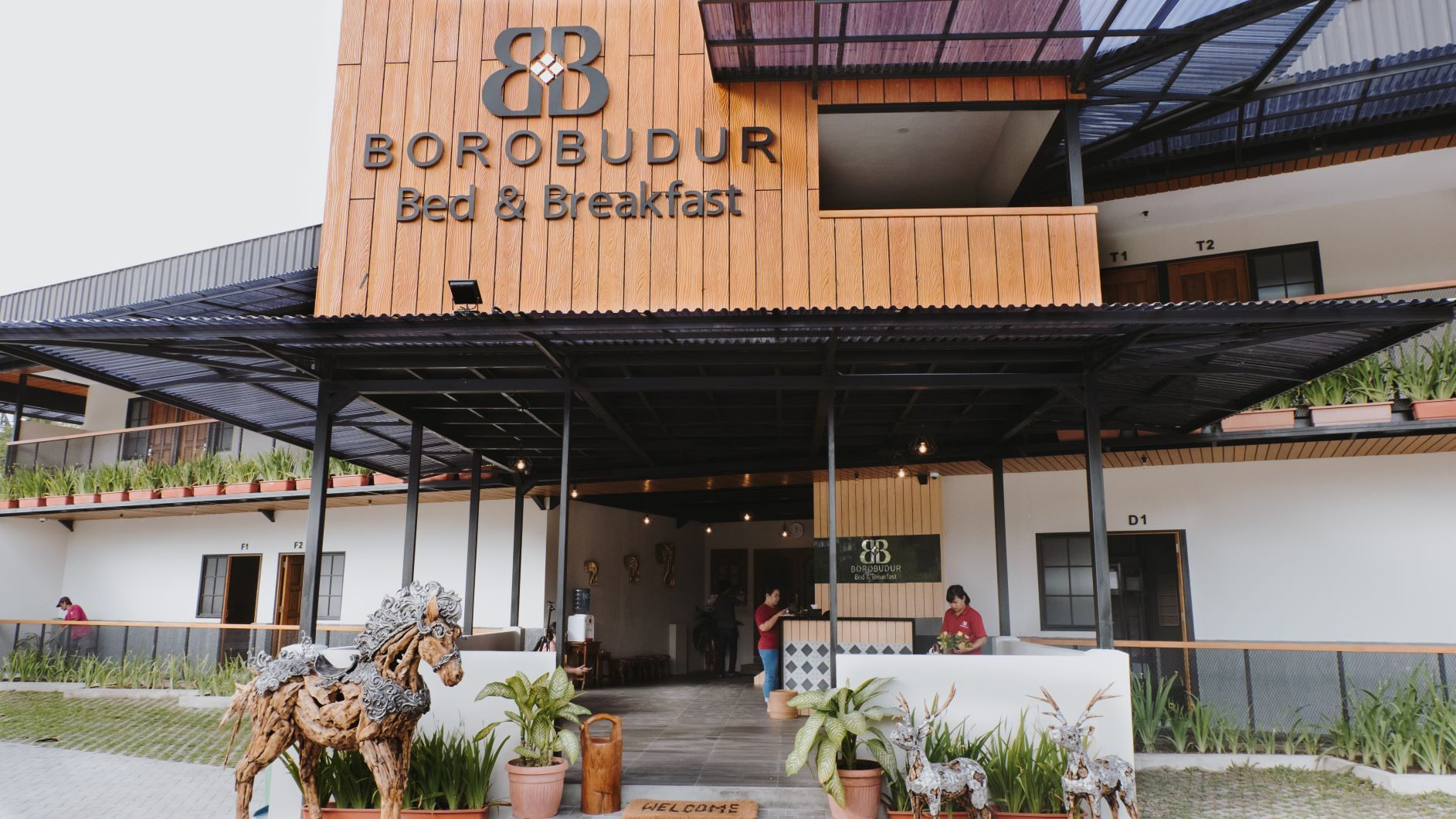 Exterior & Views 1, Borobudur Bed and Breakfast, Magelang