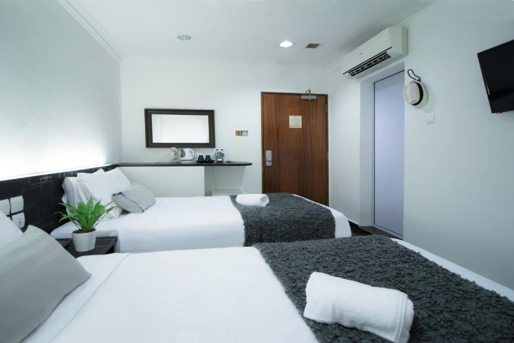 Bedroom 3, Harbour Ville Hotel - Hamilton, Singapura