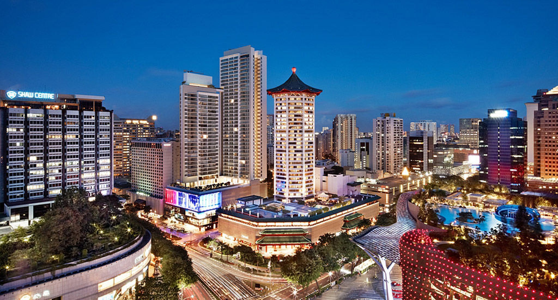Exterior & Views 1, Singapore Marriott Tang Plaza Hotel, Singapura