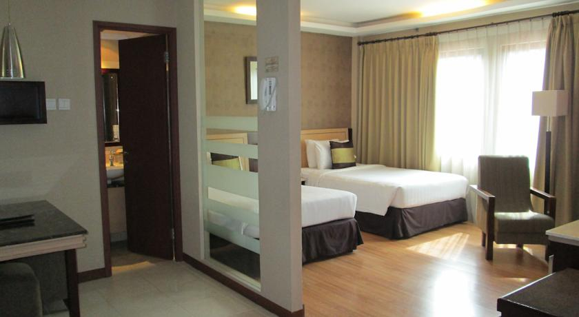Bedroom 2, Grand Setiabudi Hotel, Bandung